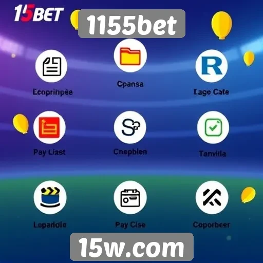 Exploração das opções de pagamento na 1155bet